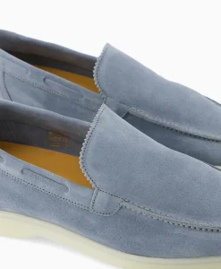 Hot Loafer Yacht Licht Blauw Heren Instappers