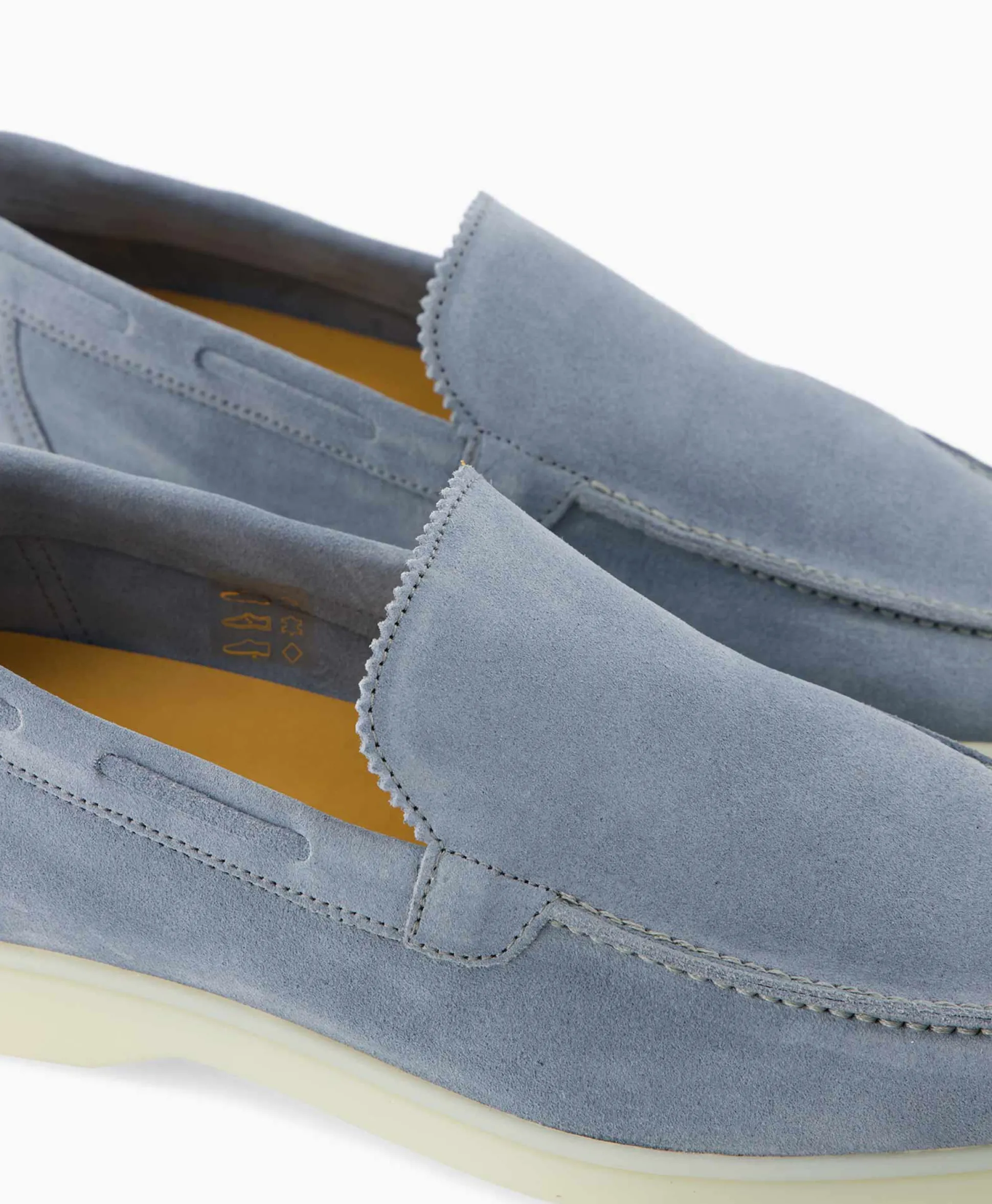 Hot Loafer Yacht Licht Blauw Heren Instappers