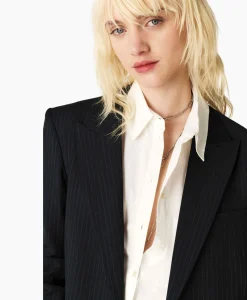 Sale Ba&Sh Blazer Payne Blauw Dames Blazers