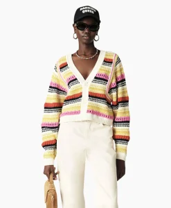 Cheap Ba&Sh Gebreide Trui Romy Geel Dames Truien