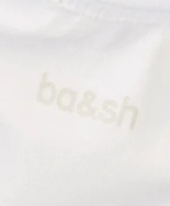 Best Sale Ba&Sh T-Shirt Korte Mouw Rosie Ecru Dames T-Shirts & Tops