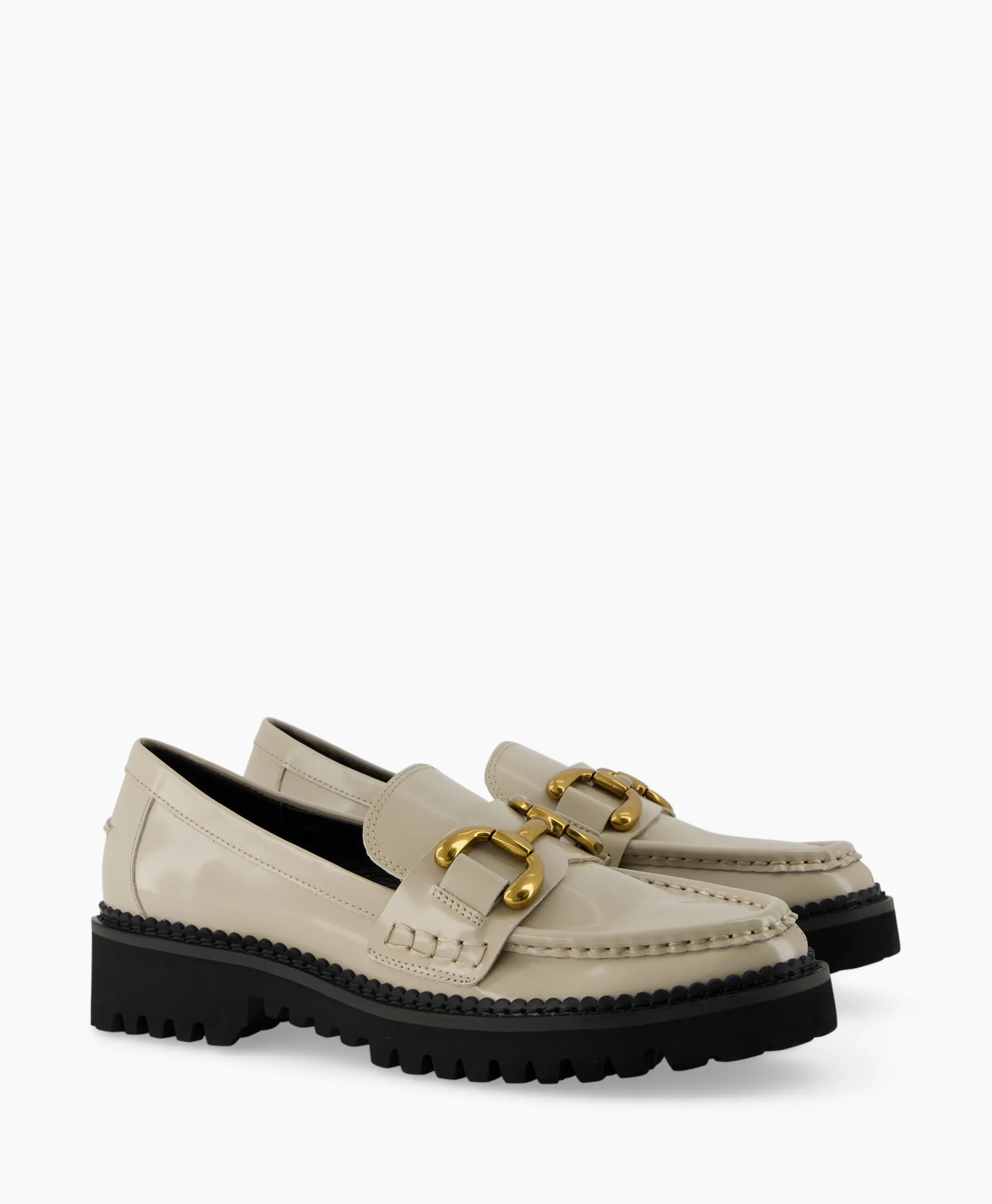 Flash Sale Loafer Chunky Beige Dames Instappers