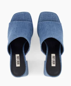 Fashion Pump Canvas Jeans Blauw Dames Pumps