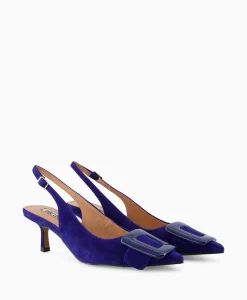 Outlet Pump Dandy 55 Donker Blauw Dames Pumps