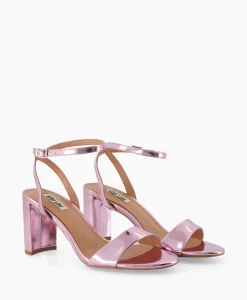 New Pump Mirror Metalix Rose Dames Pumps