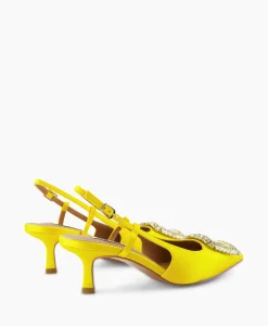 Hot Pump 509Z75K-Y-V Geel Dames Pumps