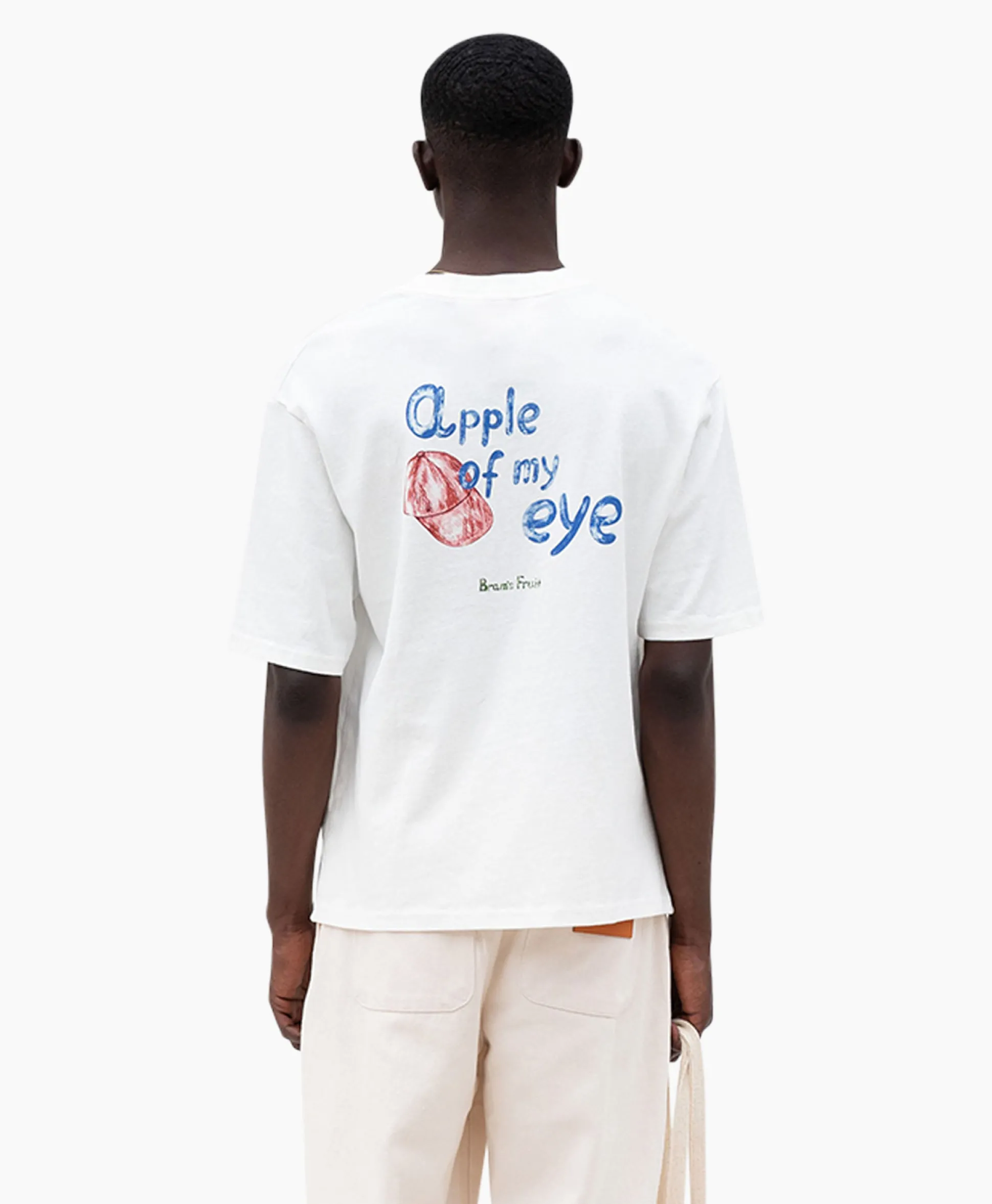 Sale Bram's Fruit T-Shirt Korte Mouw Apple Of My Eye Room Heren T-Shirts
