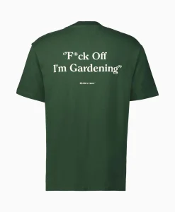 Sale Bram's Fruit T-Shirt Korte Mouw F*Ck Off Gardenin Donker Groen Heren T-Shirts