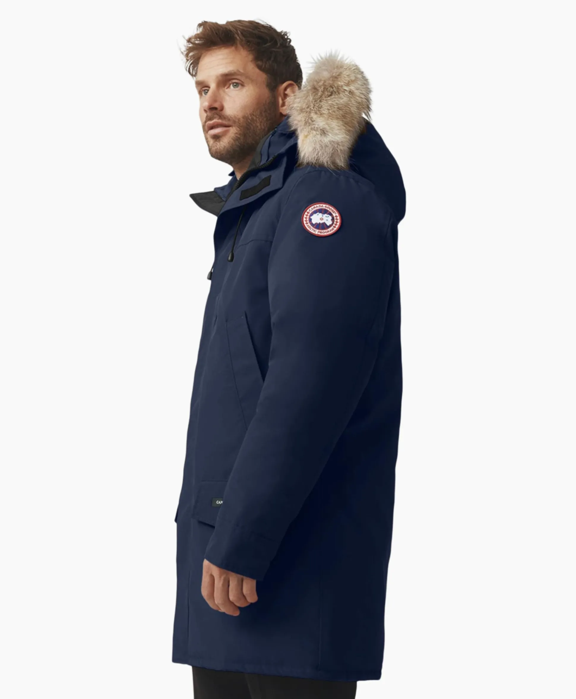 Best Sale Gewatteerde Jas Langford Parka Blauw Heren Jassen