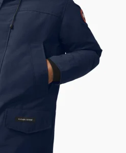 Best Sale Gewatteerde Jas Langford Parka Blauw Heren Jassen