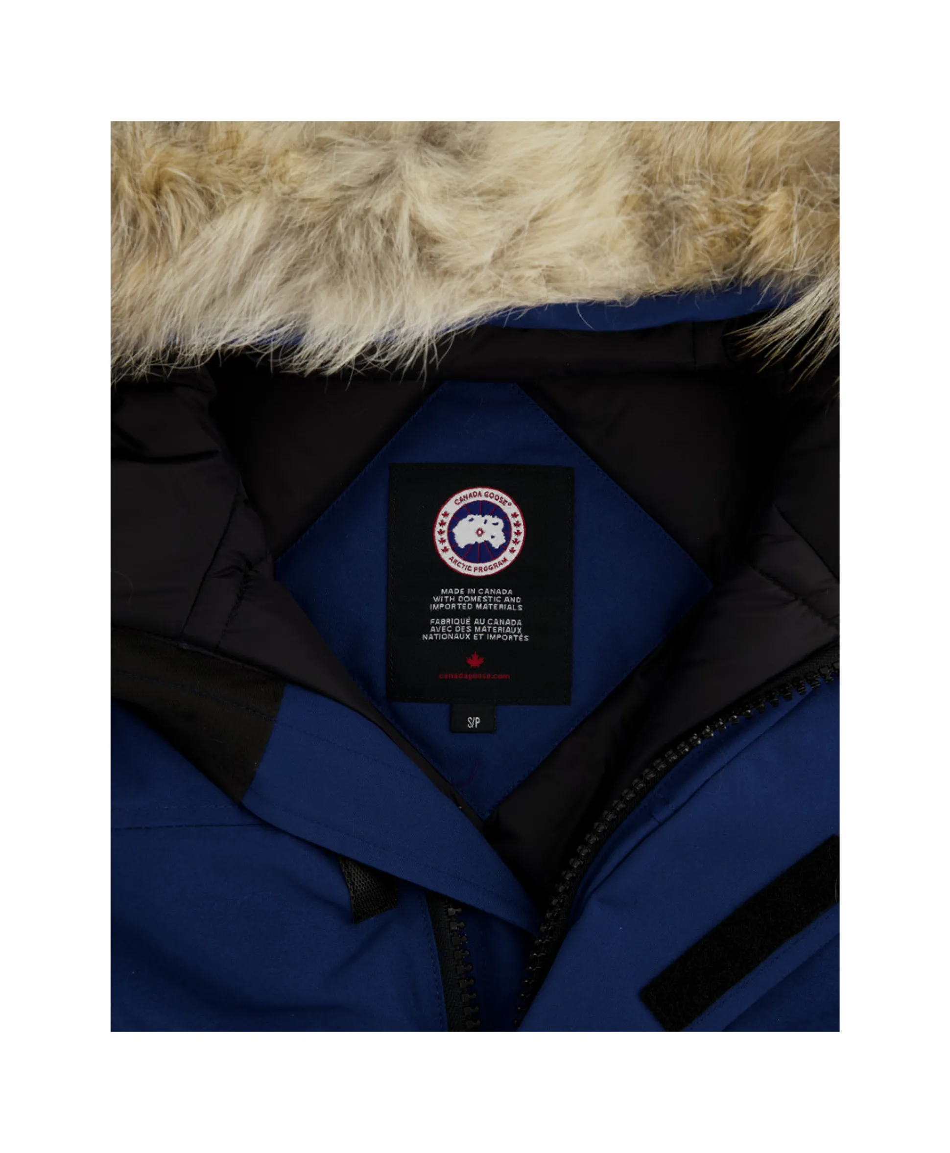 Best Sale Gewatteerde Jas Langford Parka Blauw Heren Jassen