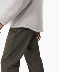 New Gewatteerde Jas Lodge Hoody Grijs Heren Jassen