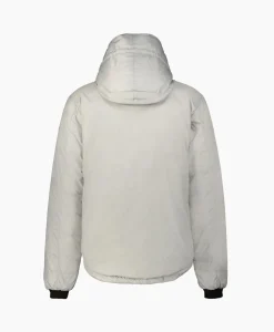New Gewatteerde Jas Lodge Hoody Grijs Heren Jassen