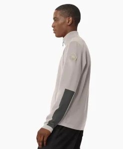 Online Pullover Stormont Quarter Zip Grijs Heren Truien