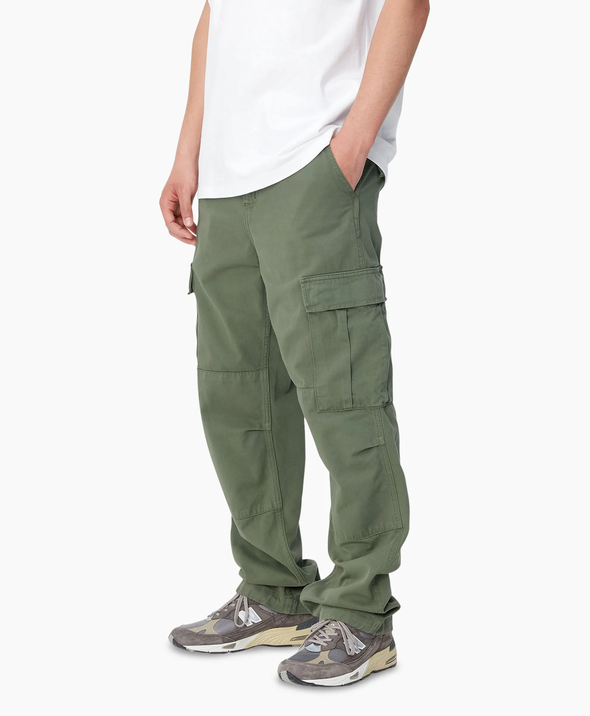 Online Cargobroek Regular Cargo Donker Groen Heren Broeken