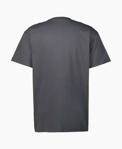 Fashion T-Shirt S/S American Script Organic Cotton Donker Blauw Heren T-Shirts