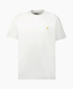 Cheap T-Shirt S/S Chase Cotton Wit Heren T-Shirts
