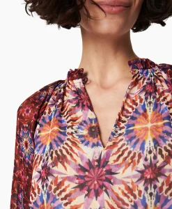 Best Blouse Lena Bordeaux Dames Blouses