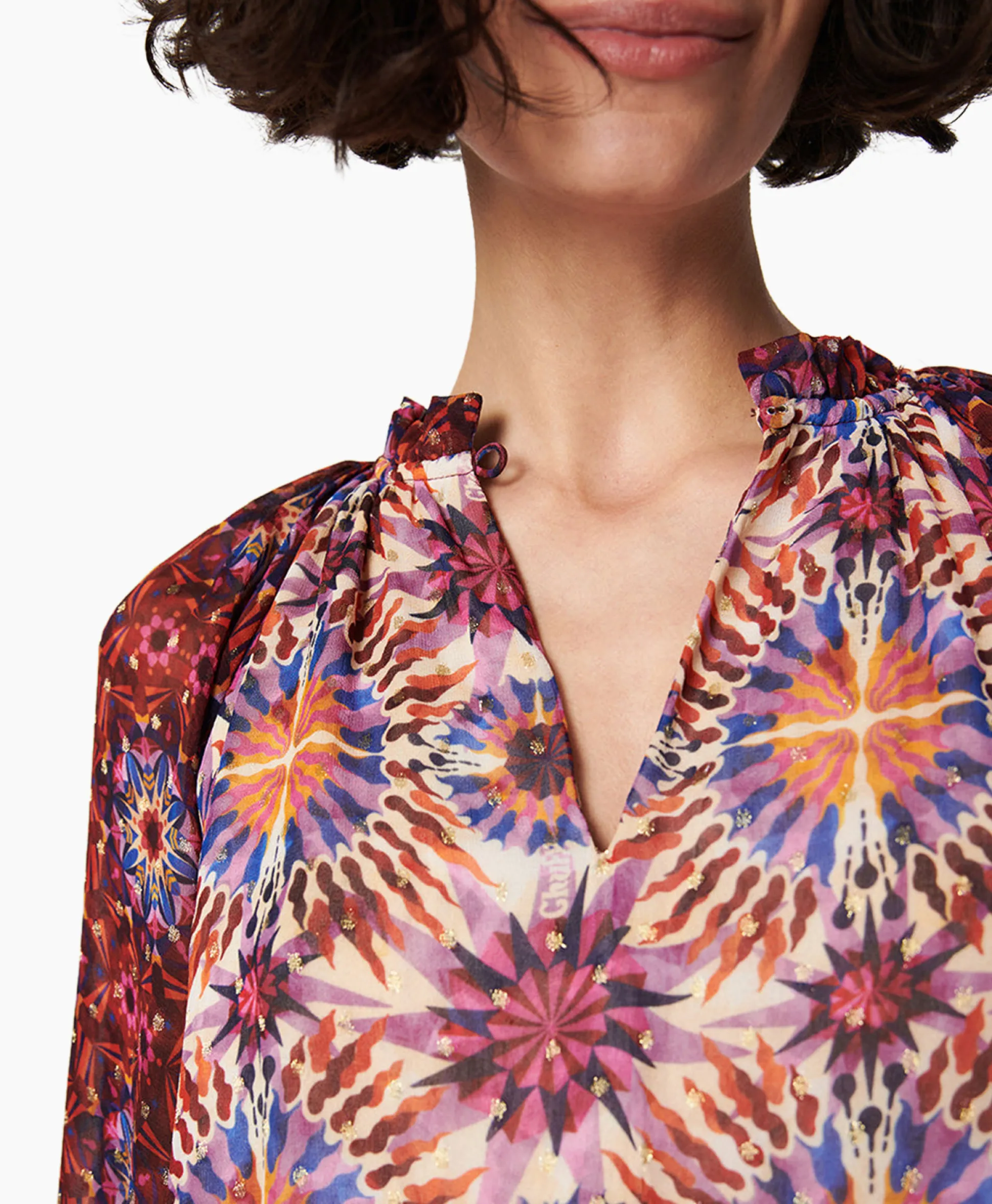 Best Blouse Lena Bordeaux Dames Blouses