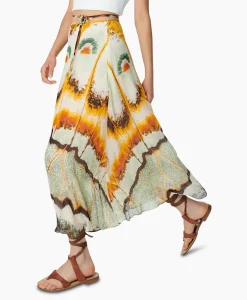 Best Maxi Rok Jasmine Geel Dames Rokken