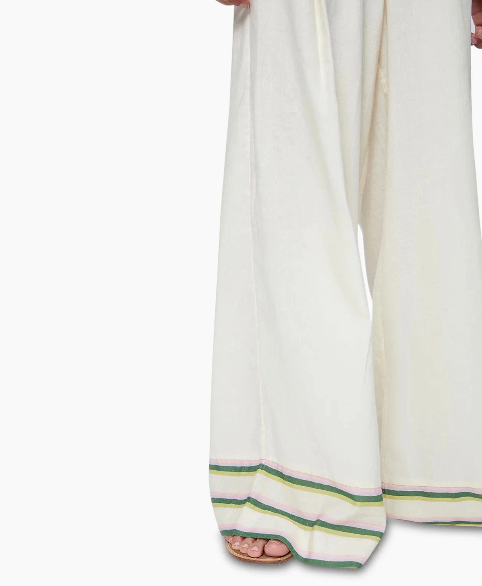 Fashion Pantalon Okra Ecru Dames Broeken