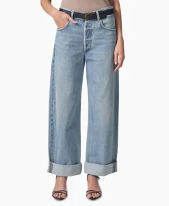 Sale Jeans Ayla Baggy Blauw Dames Broeken