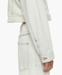 Discount Jack Boxy Denim Off White Dames Jassen