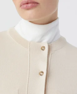 Clearance Pullover Crew Neck Henley Beige Dames Truien