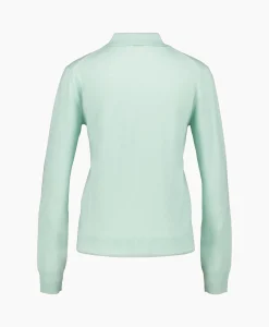 Fashion Pullover Polo Longsleeve Groen Dames Truien
