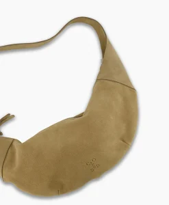 Store Schouder / Hand Tas Half Moon M Beige Dames Tassen