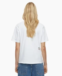 Cheap T-Shirt Korte Mouw Printed Wit Dames T-Shirts & Tops