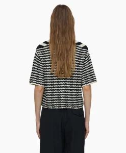 Discount Vest V Short Sleeve Zwart Dames Vesten