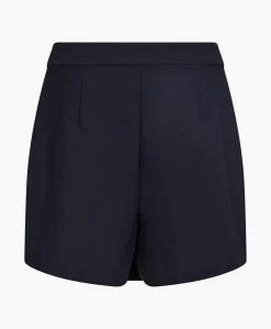 Clearance Co'Couture Minirok Vola Wrap Skort Donker Blauw Dames Rokken