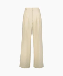 Store Co'Couture Pantalon Vola Long Pleat Beige Dames Broeken