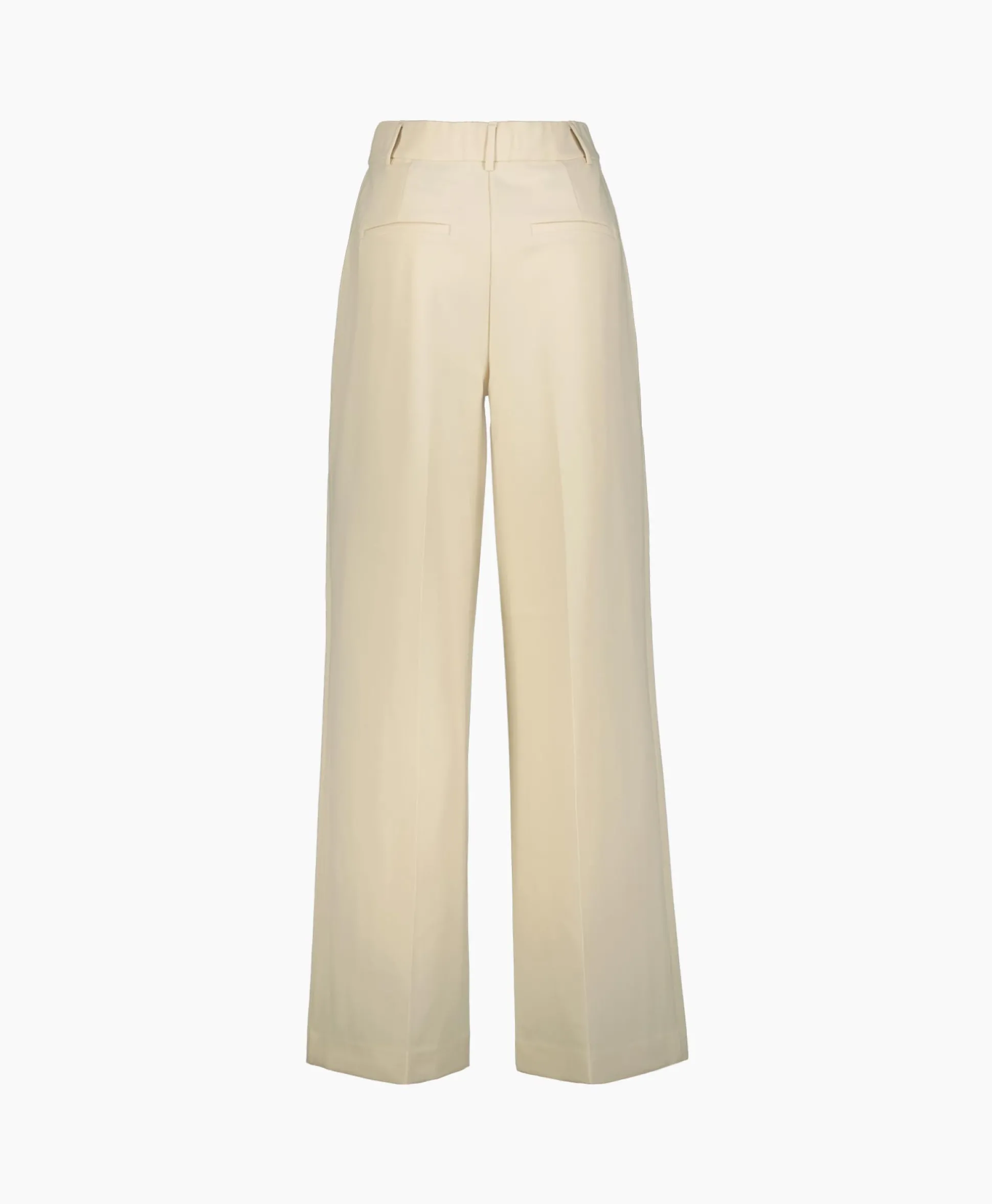 Store Co'Couture Pantalon Vola Long Pleat Beige Dames Broeken