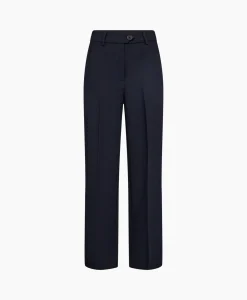 Store Co'Couture Pantalon Vola Wide Donker Blauw Dames Broeken