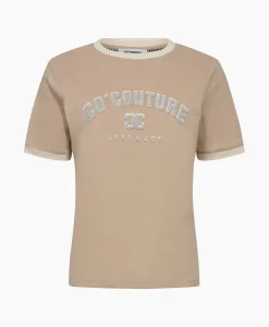 Best Co'Couture T-Shirt Korte Mouw Edge Ecru Dames T-Shirts & Tops