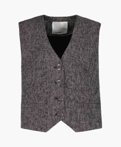 Best Co'Couture Vest Tamia Zwart Dames Vesten