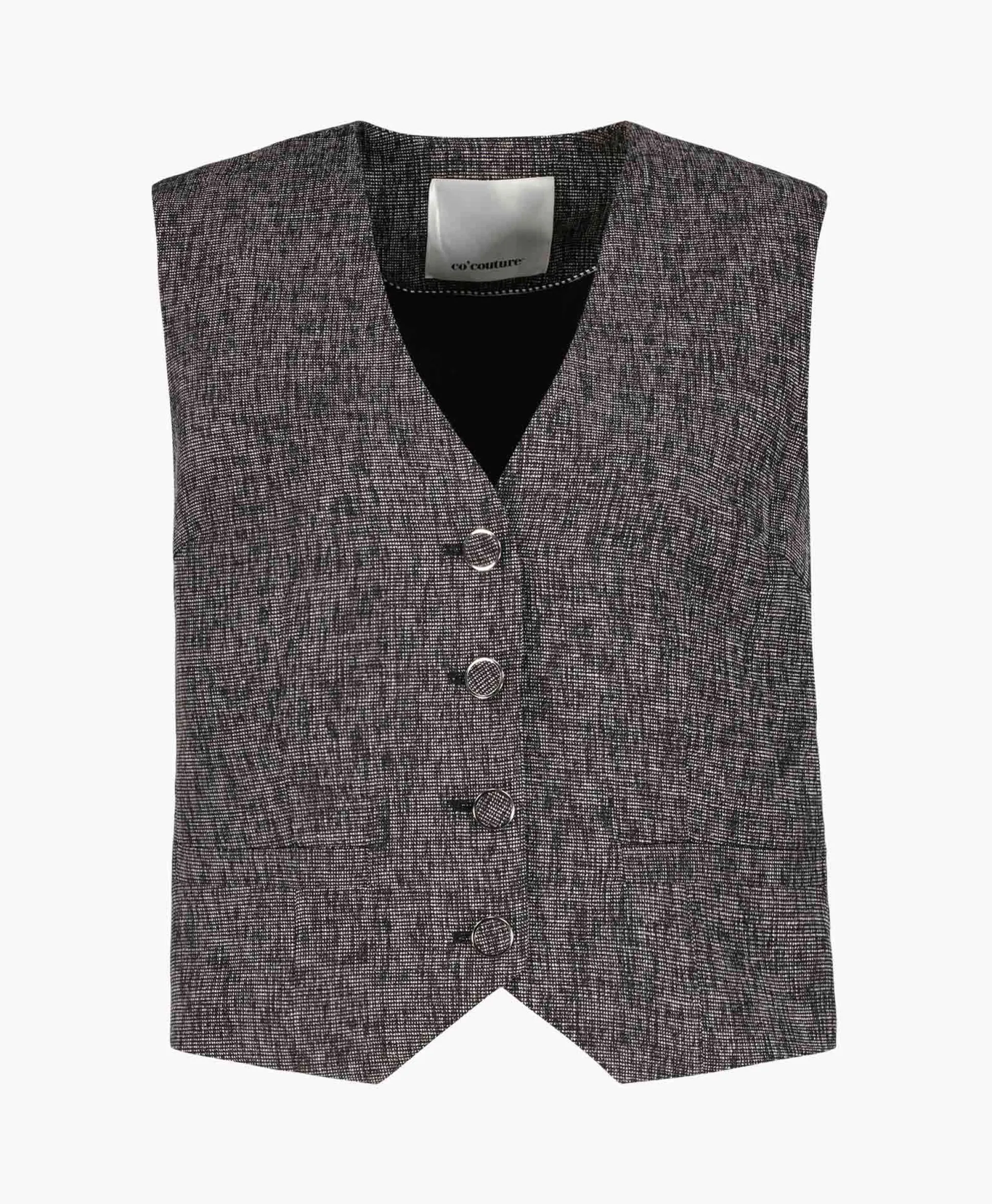 Best Co'Couture Vest Tamia Zwart Dames Vesten