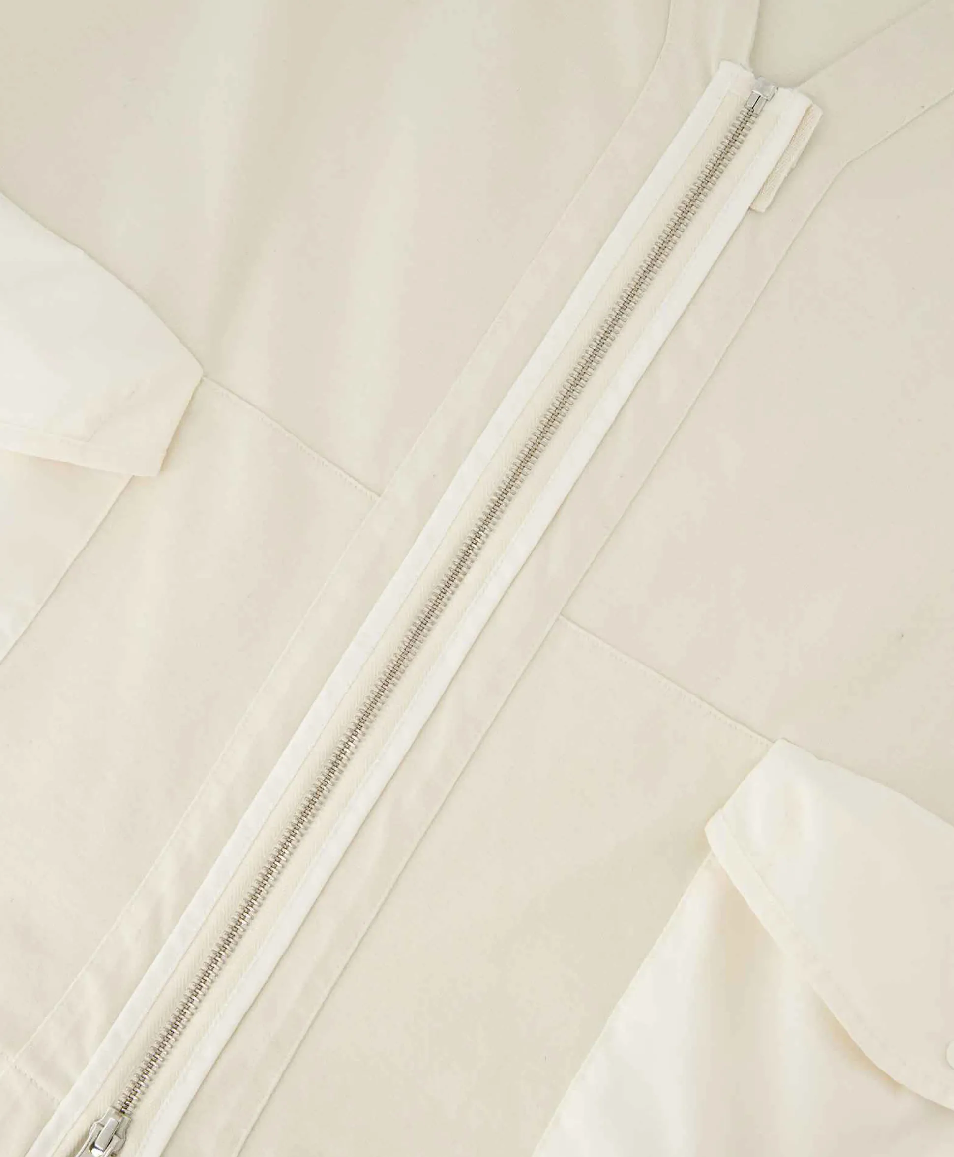 Best Sale Bodywarmer Heavy Jersey Mixed Zipped Wit Heren Jassen