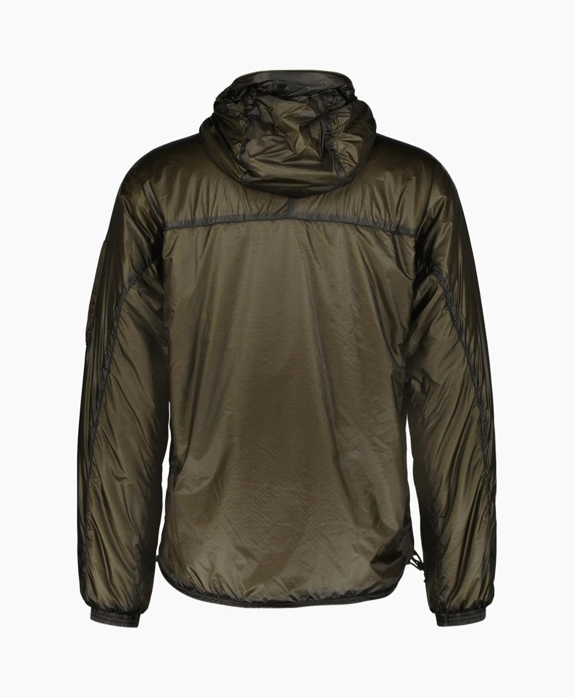 Shop Jack Nada Shell Hooded Groen Heren Jassen