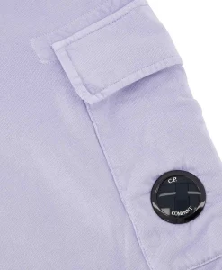 Outlet Korte Broek Short Fleece Cargo Lila Heren Broeken