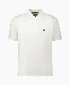 Clearance Polo Stretch Piquet Regular Wit Heren Polo's