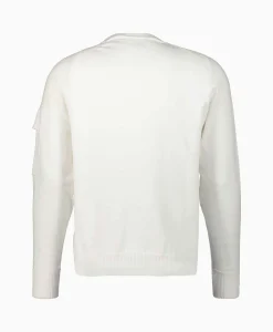 Shop Pullover Metropolis Cotton Stretch Wit Heren Truien