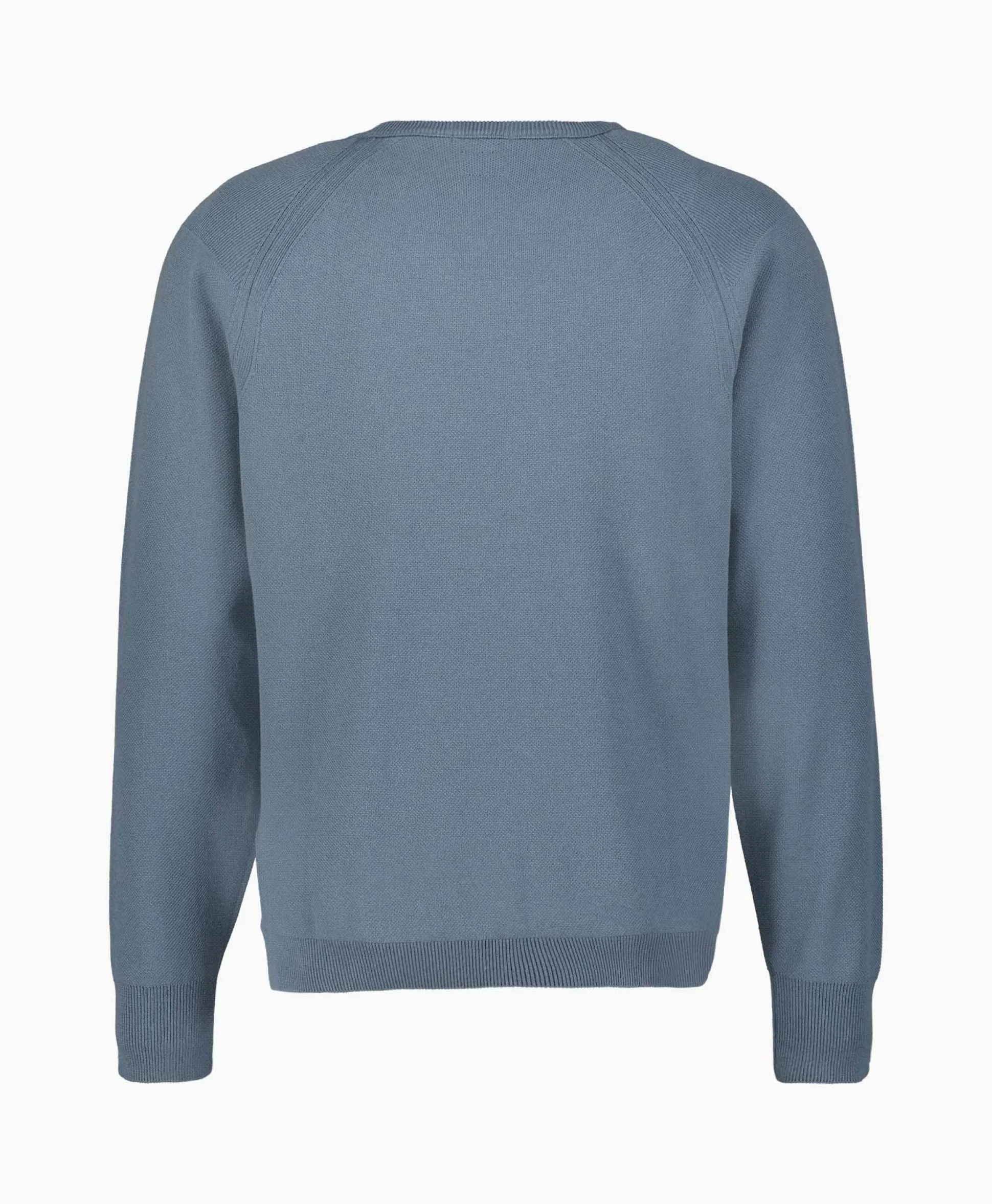 Store Pullover Metropolis Cotton Stretch Blauw Heren Truien