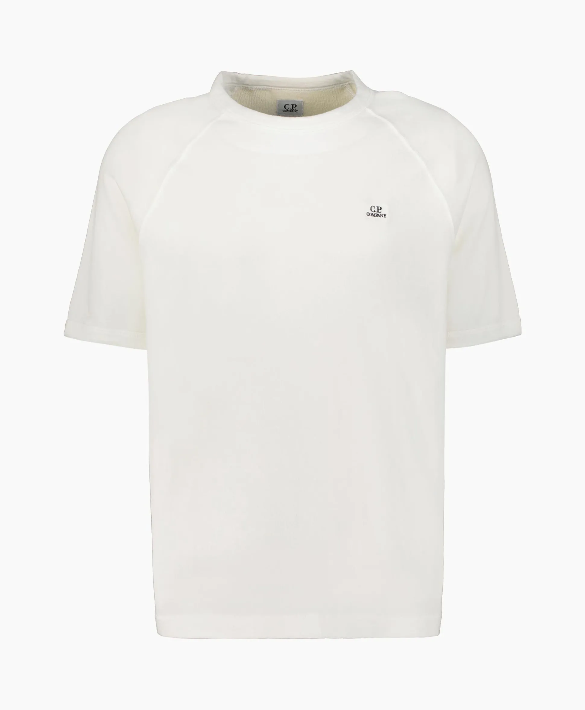 New Sweater Sponge Fleece Short Sleeved Wit Heren Truien