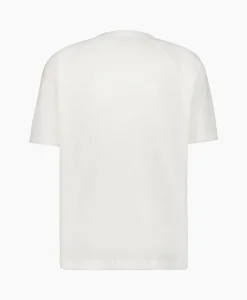 New Sweater Sponge Fleece Short Sleeved Wit Heren Truien