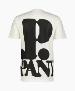 Cheap T-Shirt Korte Mouw Jersey Relaxed Logo Wit Heren T-Shirts