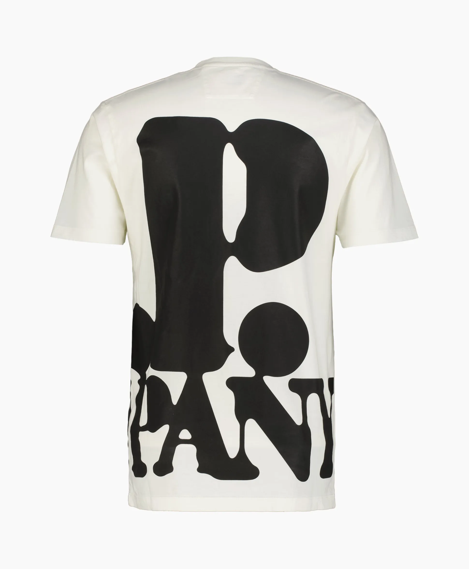 Cheap T-Shirt Korte Mouw Jersey Relaxed Logo Wit Heren T-Shirts