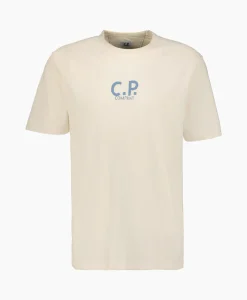 Best T-Shirt Natural Jersey Ecru Heren T-Shirts